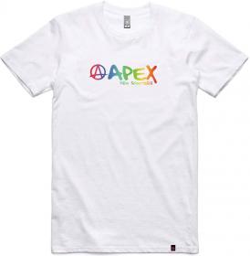 Apex Rainbow T-shirt - Fehér