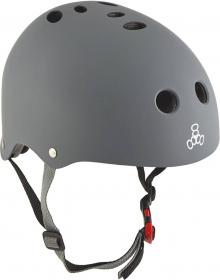 Triple Eight Certified Sweatsaver Skater Bukósisak - Carbon Rubber